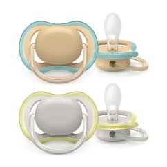 Philips AVENT Cumlík Ultra air neutrálny 0-6m, 2 ks - Cumlík Ultra air neutrálny 0-6m, 2 ks