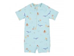 LITTLE DUTCH Plavky krátky rukáv Ocean Friends - Ocean Friends vel. 86/92