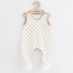 NEW BABY Dupačky pre bábätká Classic II hviezdy - béžové vel. 62
