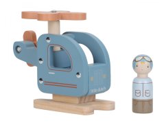 LITTLE DUTCH Drevená helikoptéra - Drevená helikoptéra