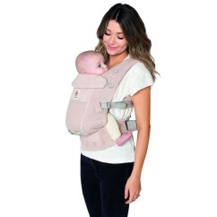 ERGOBABY ADAPT NOSÍTKO Soft Flex Mesh - Rúžová Kremeň