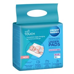 CANPOL BABIES Multifunkčné hygienické podložky 33x45cm 20ks - Podložky 20ks