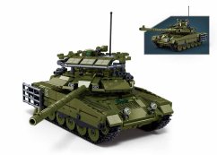 SLUBAN Model Bricks M38-B1377 Tank T-90M-S v mierke 1:35 - M38-B1377 Tank T-90M-S v mierke 1:35