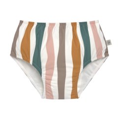 Lässig SPLASH Swim Diaper Girls Dívčie plavky - waves pink/nature 07-12 mes.