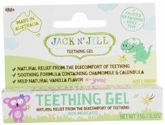 Jack N´ Jill Gél na prerezávajúce sa zúbky Gél na prerezávajúce sa zúbky.