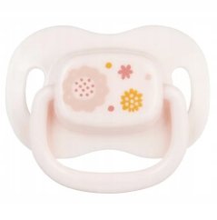 CANPOL BABIES  Dudlík 0-6m silikonový symetrický NEWBORN BABY - ružový