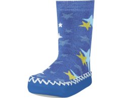 PLAYSHOES Protiskluzové capáčky Hvězdy - Modré 19/22