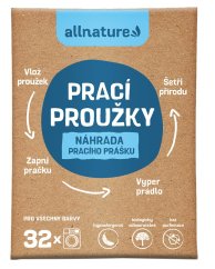 ALLNATURE Pracie prúžky 16 ks (32 praní) - Pracie prúžky 16 ks (32 praní)