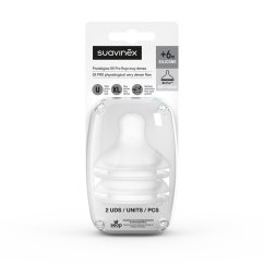 SUAVINEX SAVIČKA SX PRO FYZIOLOGICKÁ 2 ks - XL EXTRA SILNÝ PRÚTOK 2 KUSY
