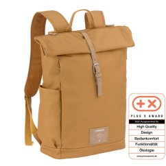 Lassig Batoh Green Label Rolltop Backpack - curry
