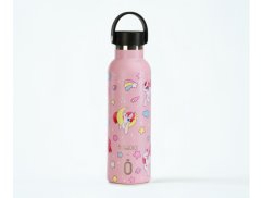 RUNBOTT Termoska 600 ml - Kawaii Unicorns