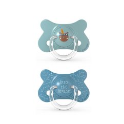 SUAVINEX-Dudlík FUSION FOREST fyziologický silikon 4-18m - modrá