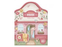 LITTLE DUTCH Kniha so samolepkami Domček Rosa