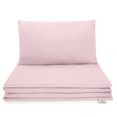 Mušelínové povlečení Maceshka Nature - rose blush.