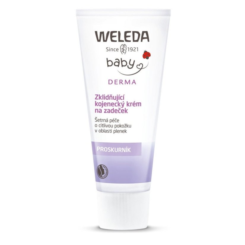 WELEDA Upokojujúci detský krém na zadoček 50 ml - Upokojujúci detský krém
