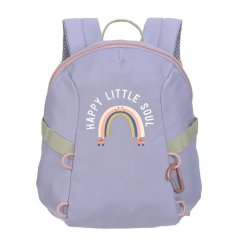 LÄSSIG Detský batoh Tiny Backpack Outdoor, 3.5 l - Rainbow pastel lilac