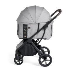 FIKAGO Kočík pre mačky / psy AGILE2 do 20 Kg - Soft Grey