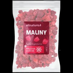 ALLNATURE Malina sušená mrazem celá - 100 g