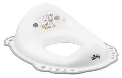 MALTEX Redukcia na WC Zebra protiskluzová - biela/šedá