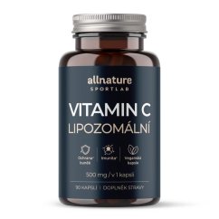 ALLNATURE Sportlab Lipozomálny Vitamín C 500 mg, 90 cps. - 90 cps.