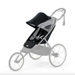 CYBEX AVI Sedačka Potah na športové sedenie - All Black /Black