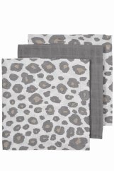 MEYCO Plienky 3-balenie, 70x70 cm - Panther neutral/Uni grey/panther neutral