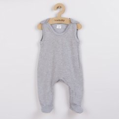 NEW BABY Dupačky pre bábätká Classic II - šedé vel. 56