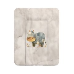 CEBA BABY Prebaľovacia podložka mäkká malá (50x70) Basic - Cosy Hippo