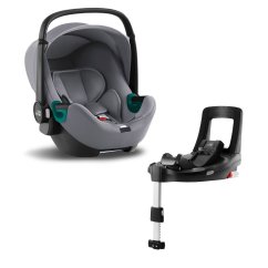 Autosedačka Baby-Safe 3 i-Size Bundle Flex iSense - Frost Grey