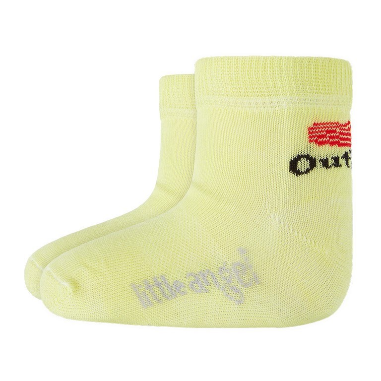 Ponožky detské nízke Outlast® - Ponožky detské nízke Outlast®  - citrónová Veľkosť: 20-24 | 14-16 cm.