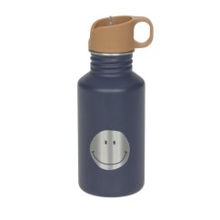 LÄSSIG Nerezová lahvička Bottle Stainless Steel Little Gang, 500 ml - smile navy