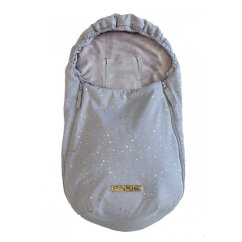 PINKIE Fusak Shine Gold 0-12 mesiacov - grey podélné otvory (+100 Kč) 5428.