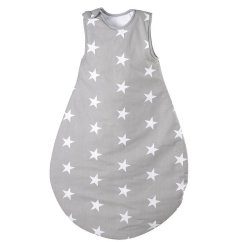 1404 Spací pytel Roba 90cm - Little Stars - sivá V190.