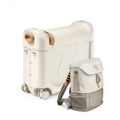 STOKKE® JetKids™ BedBox® set s batohem - Rúžová