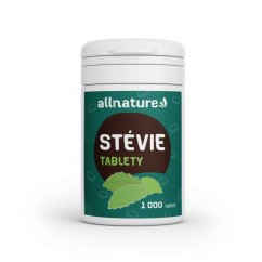 ALLNATURE Stévia tablety - 1000 ks