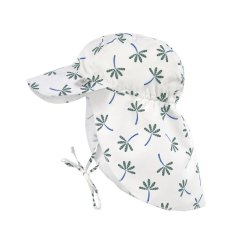 LÄSSIG Klobúk na ochranu pred slnkom s krytom palms nature - 19-36 mes.
