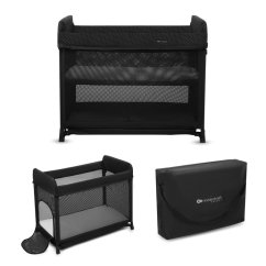 KINDERKRAFT Cestovná postieľka Moon Dream - Black
