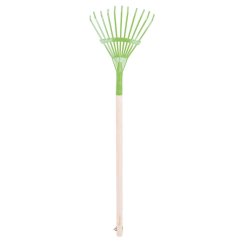 BIGJIGS TOYS Záhradné hrable na listy - Zelená
