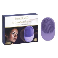INNOGIO GIOperfect LED silikónový čistiaci kefka Brush 4v1 GIO-715 - LED silikónový čistiaci kefka Brush