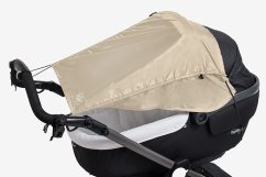 ALTABEBE Slnečná clona na kočík s bočnou ochranou klasik 7012 - 7012-03 béžová