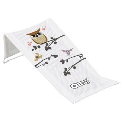 TEGA Látkové lehátko ke kúpaní - Biele - Múdra Sova.