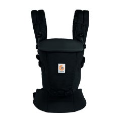 ERGOBABY ADAPT Soft Touch Cotton Ergonomické nosítko - Onyx Black