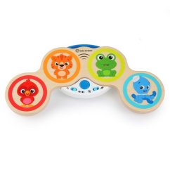 BABY EINSTEIN Drevená hudobná hračka bubny Magic Touch HAPE 6m+ - BABY EINSTEIN Drevená hudobná hračka bubny Magic Touch HAPE 6m+
