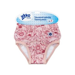 KIKKO Tréninkové kalhotky XKKO Organic - Safari Mesa Rose - Veľkosť L