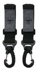 Lassig Háčky Casual Stroller Hooks black - Háčky Casual Stroller Hooks black