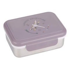 Lässig Krabička na svačinu Lunchbox Stainless Steel - Dobrodružný vážka.