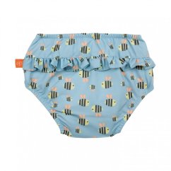 LÄSSIG plienkové plavky Swim Diaper - bumble bee dievčatá 0-6m