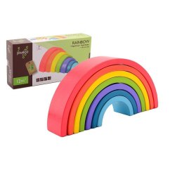 Drevená dúha Rainbow 7ks 12m+ - Drevená dúha Rainbow 7ks 12m+.
