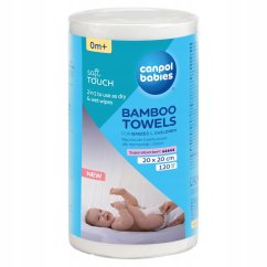 CANPOL BABIES Bambusové utierky - 120 ks