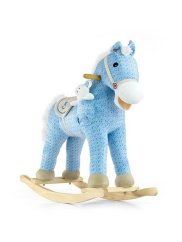 MILLY MALLY Pony Houpací koník s melodiou - modrý